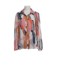 Ichi | Roze, Meerkleurig - Shirt