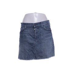 7 for All Mankind | Blauwe Denim Mini-rok