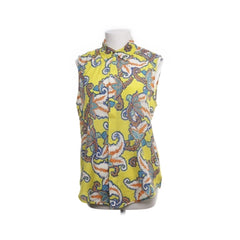 Intro//Muse | Gele mouwloze paisleyblouse