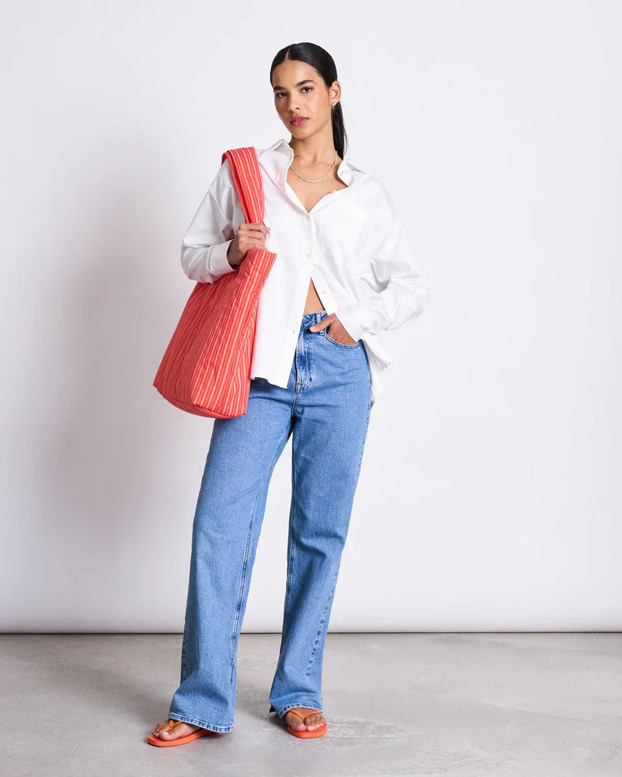 JannJune | Oversize Shirt Mamro White