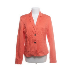 Fransa | Koraalrode katoenen blazer