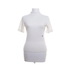 Calvin Klein Jeans | Witte coltrui met korte mouwen