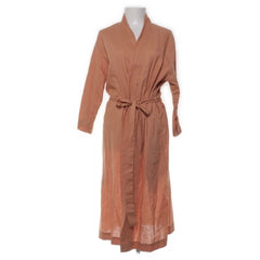 Granit | Terracotta Linnen Badjas