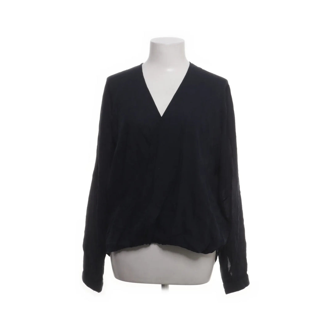 Femme Collection | Blauw - Wikkelblouse