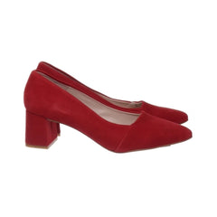 Shoe the Bear | Rode suède pumps