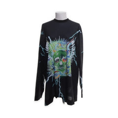 Collusion | Zwarte Sweater met Schedel
