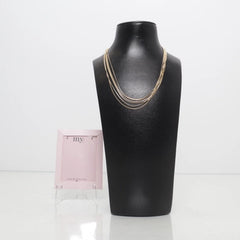 Gouden Gelaagde Halsketting