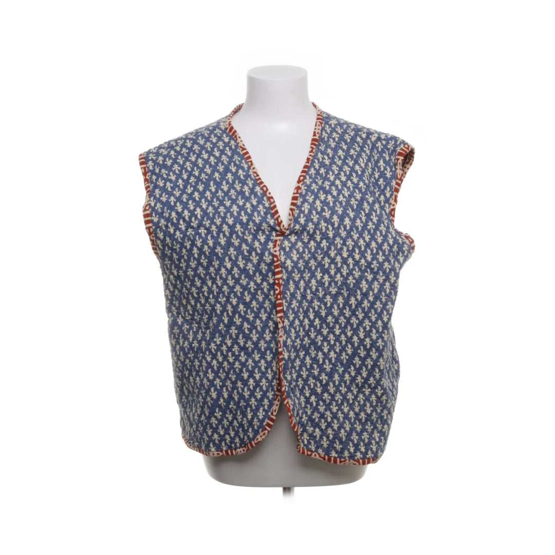 Natura | Blauw, Rood, Beige - Gilet