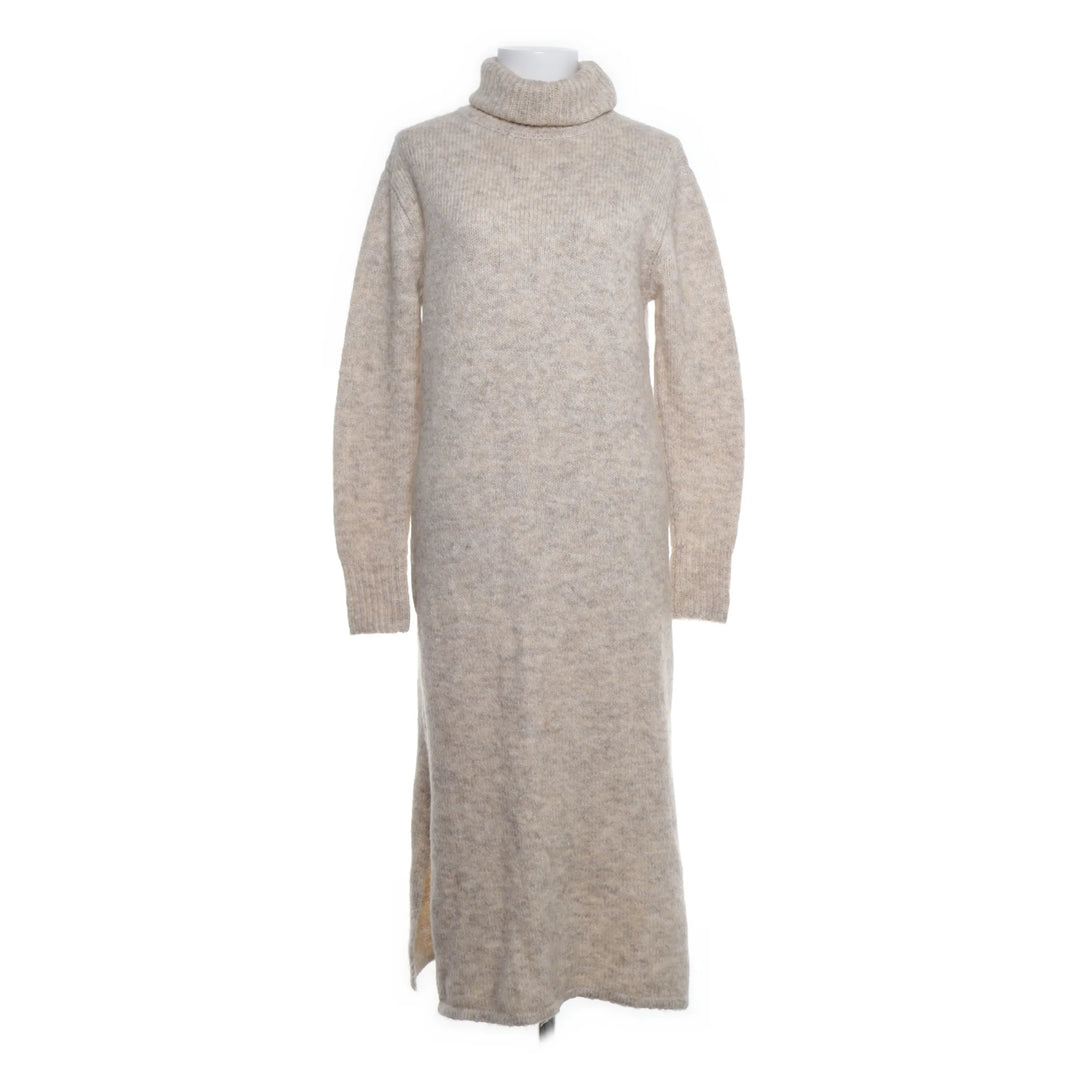 Yes Lola | Beige - Jurk met col
