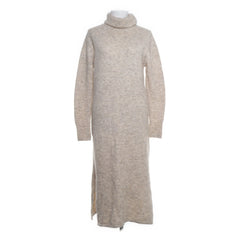 Yes Lola | Beige - Jurk met col