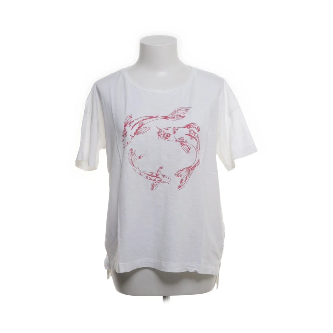 Smith & Soul | Wit, Roze - T-shirt