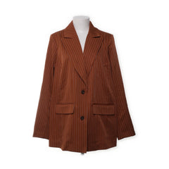 Zhenzi | Bruin, Wit - Blazer