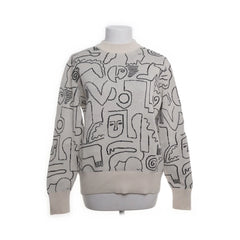 Monki | Beige abstracte kunsttrui