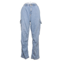 Cropp | Blauw - Cargo broek