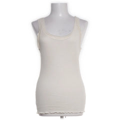 Saint Tropez | Witte katoenen tanktop