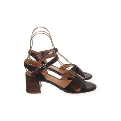 J.Crew | Bruine leren sandalen