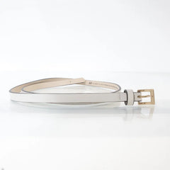 H&M | witte dunne riem
