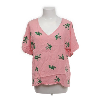 Fabienne Chapot | Roze blouse met bladermotief
