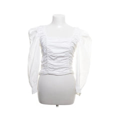 Zara | Witte pofmouw blouse