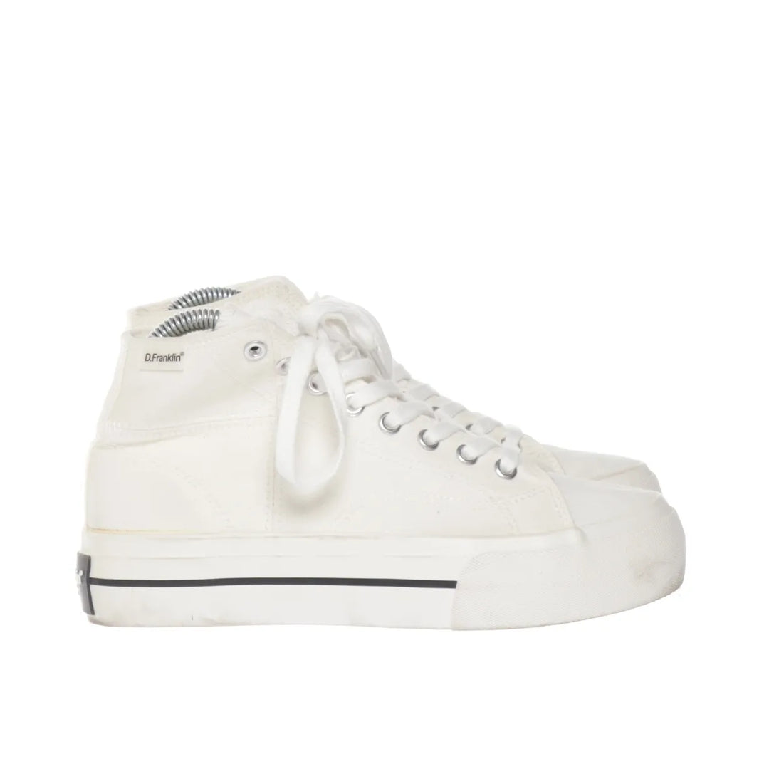 D.Franklin | Wit - Canvas schoenen