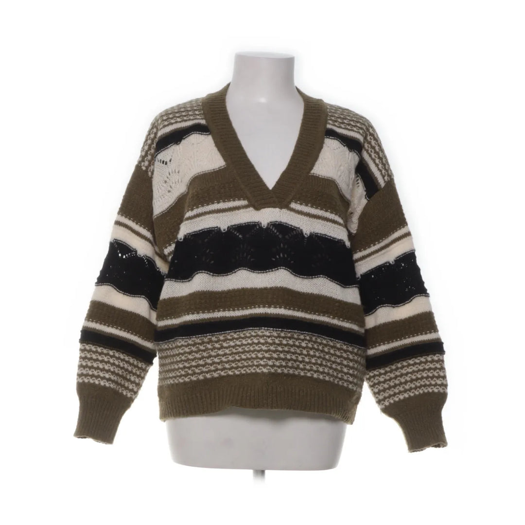 Ichi | Groen, Wit - Trui