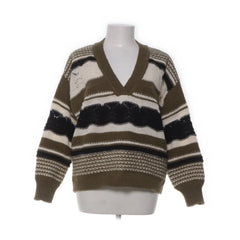 Ichi | Groen, Wit - Trui