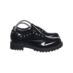 Fracomina | Zwarte Gedecoreerde Veterschoenen