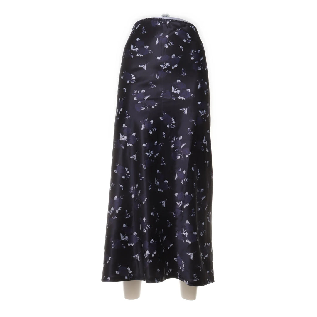 Voyelles | Blauw, Meerkleurig - Maxi rok