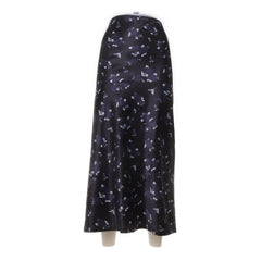 Voyelles | Blauw, Meerkleurig - Maxi rok