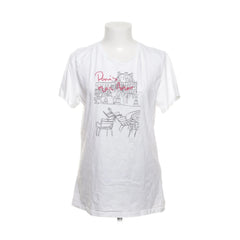 Maje | Wit, Meerkleurig - T-shirt