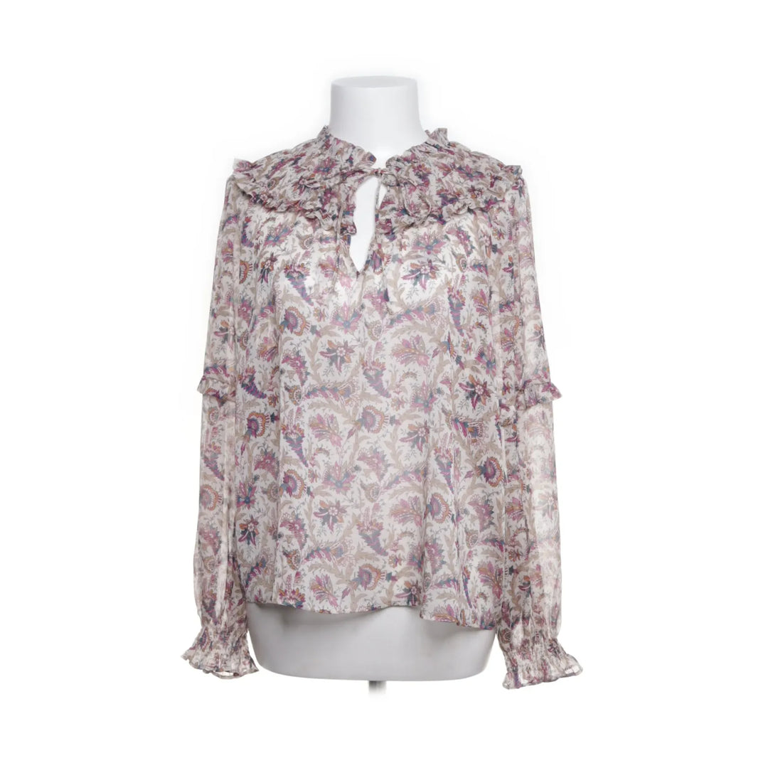 Mango | Beige, Lila - Blouse