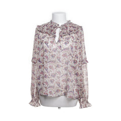 Mango | Beige, Lila - Blouse