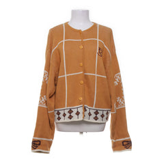 Care Label | Bruin, Wit - Cardigan