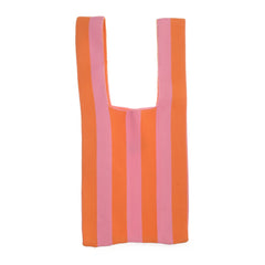 Roze, Oranje - Canvas tas