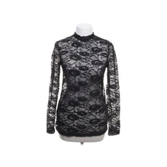 Saint Tropez | Zwarte kanten coltrui