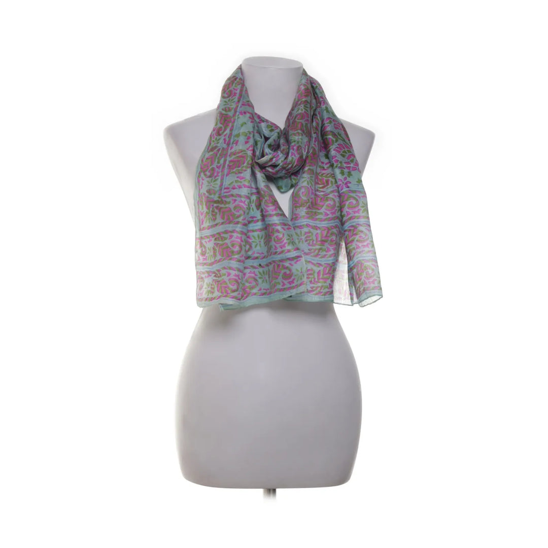 Hand Woven | Blauw, Meerkleurig - Sjaaltje