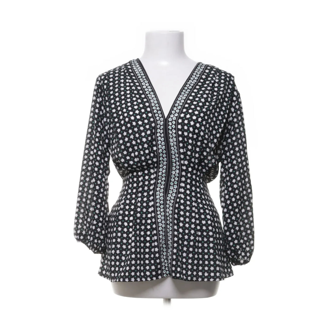 Max Studio | Zwart, Wit, Groen - Blouse