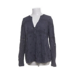 Culture | Grijze Geborduurde Blouse