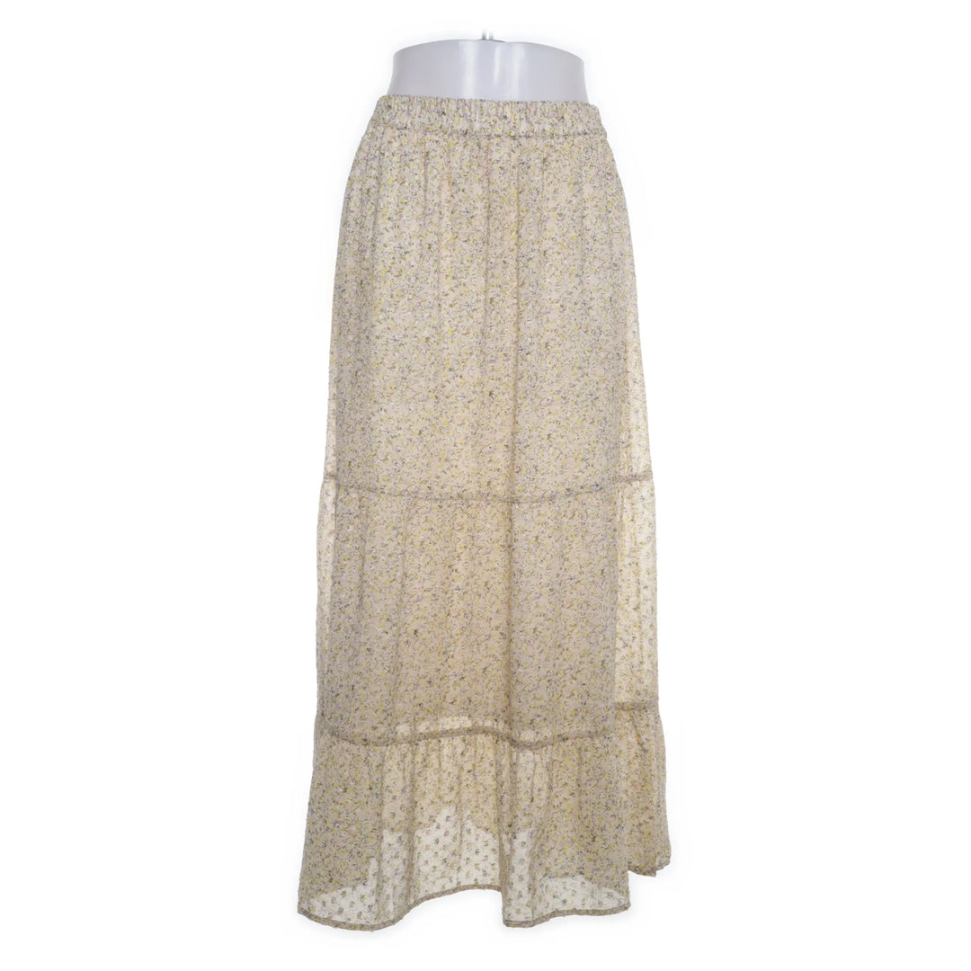 Denim Hunter | Geel, Meerkleurig - Maxi rok