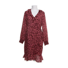 Vero Moda | roze print wikkeljurk