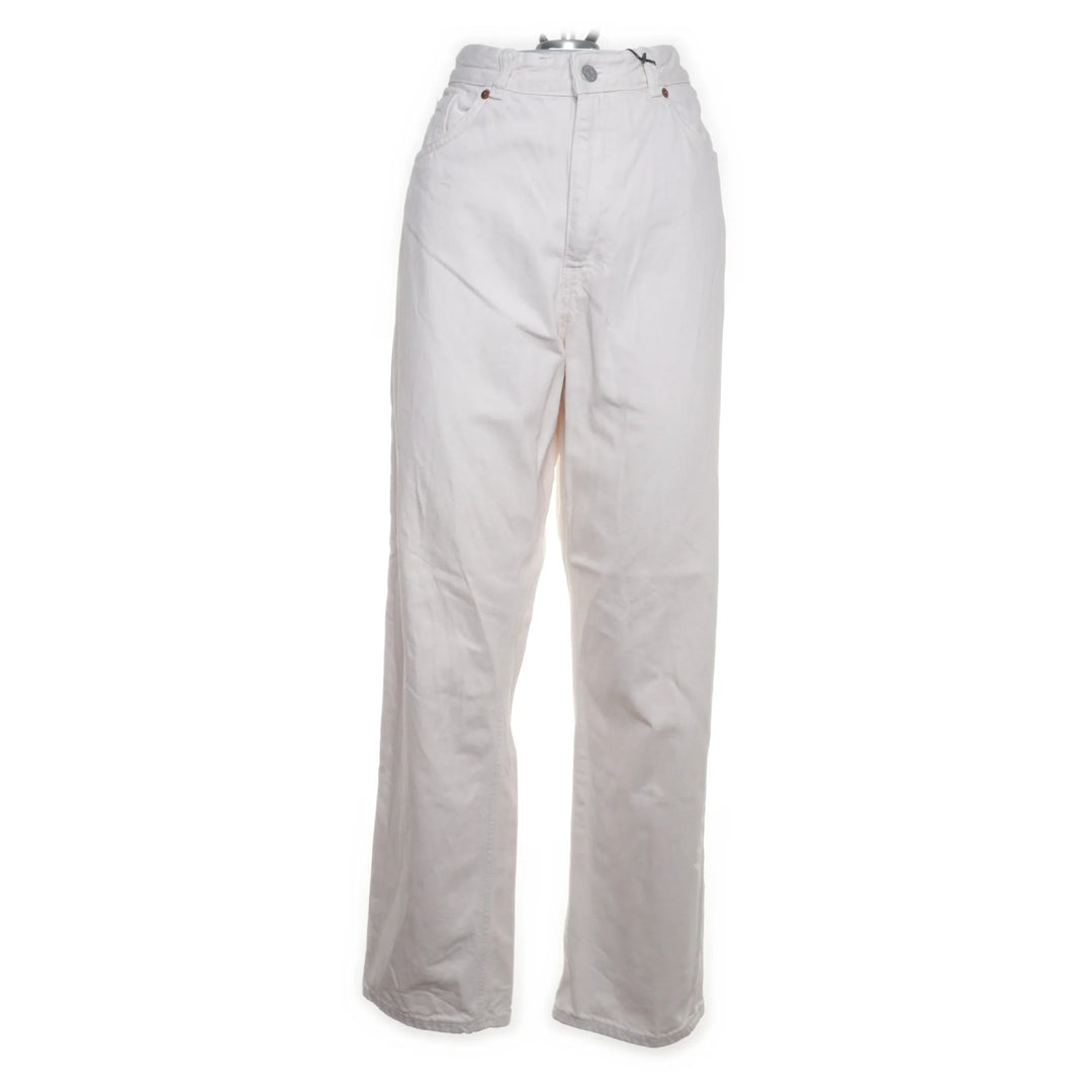 Monki | Wit - Spijkerbroek