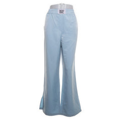 IIqual | Blauw - Palazzo broek