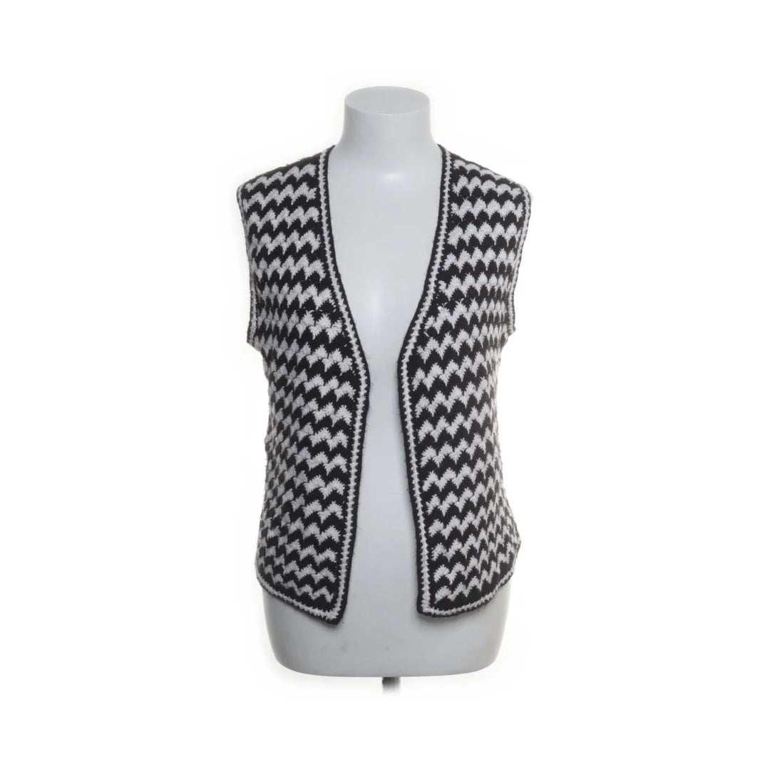Wit, Zwart - Gilet