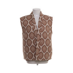 Beige, Meerkleurig - Gilet