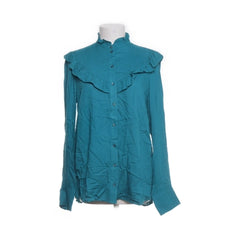 Promod | Turquoise Blouse met Ruches