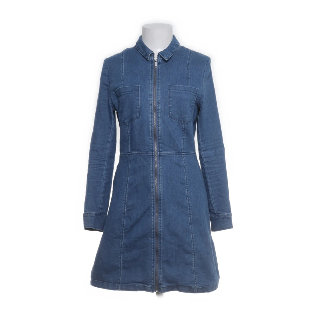 Noisy May | Blauw - Denim jurk