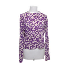 Monki | Paarse geometrische blouse