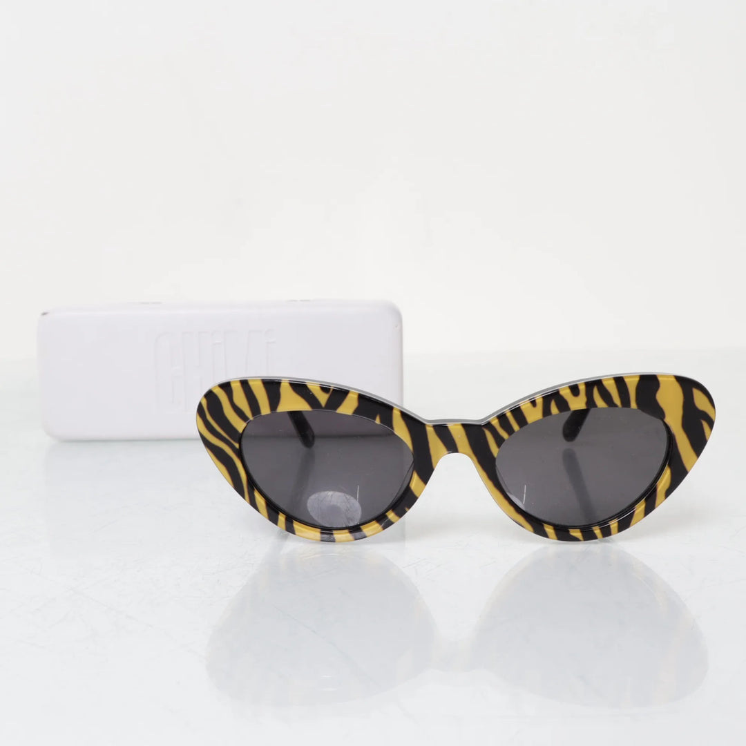 Chimi | Zwart, Geel - Zonnebril