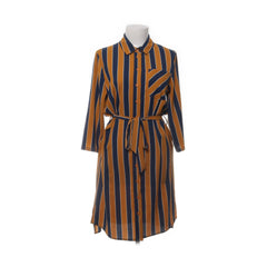 Object | Blauw, Geel - Blousejurk