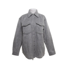Carin Wester | Grijze Wollen Overshirt